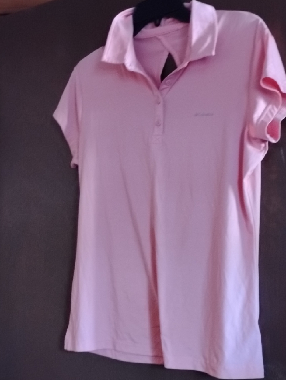 Columbia Light Pink Polo Shirt